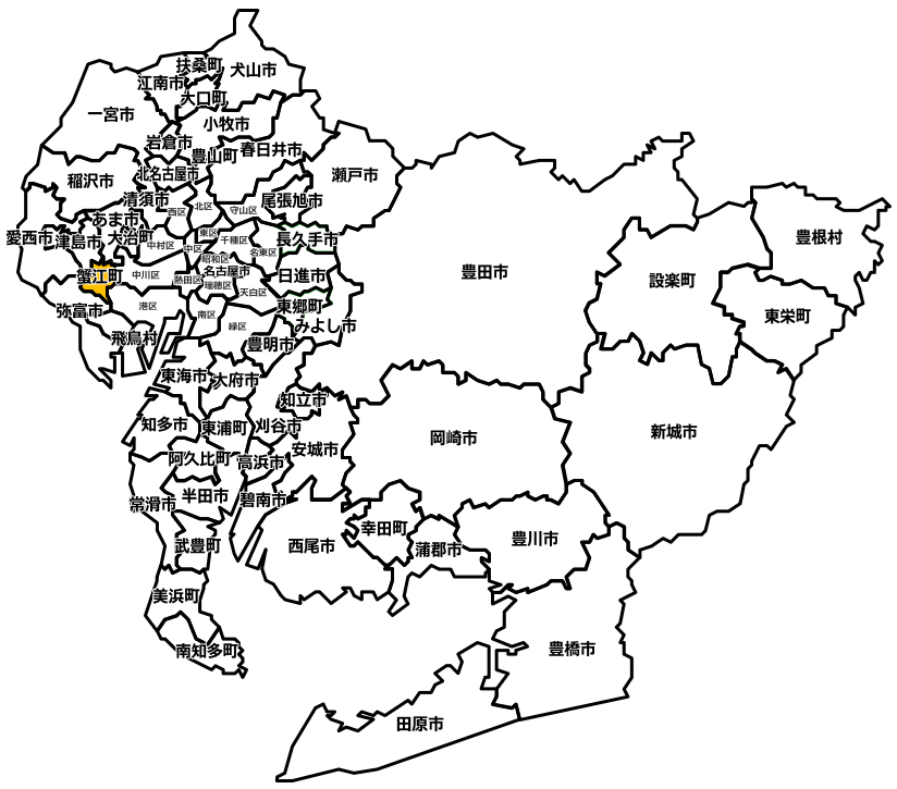 海部郡蟹江町のマンスリーレンタカー