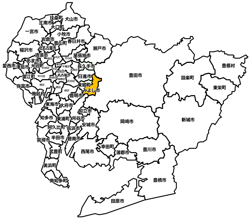 みよし市のマンスリーレンタカー