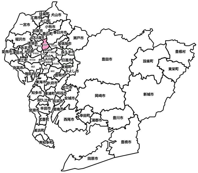 名古屋市北区のマンスリーレンタカー