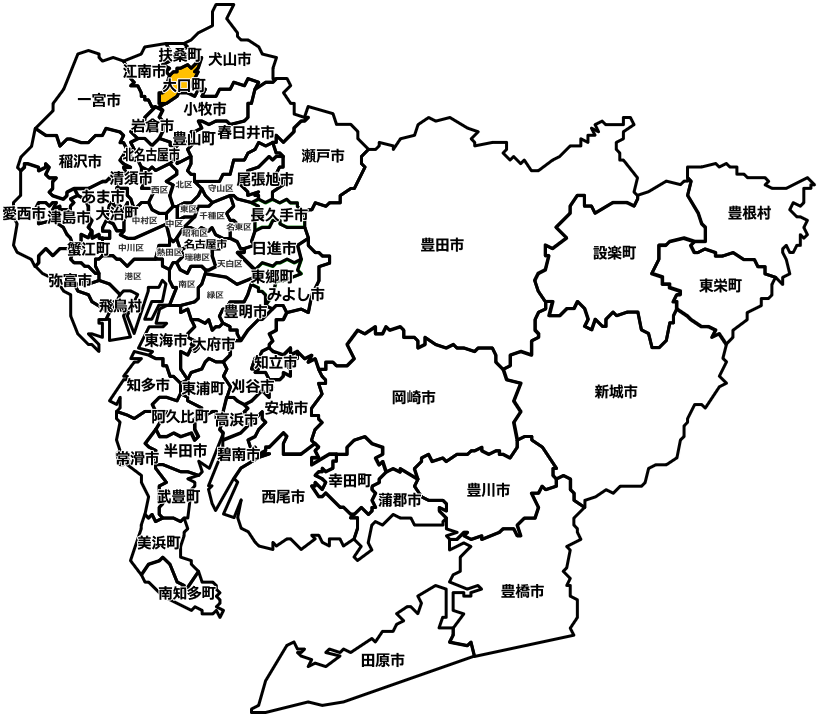 丹羽郡大口町のマンスリーレンタカー