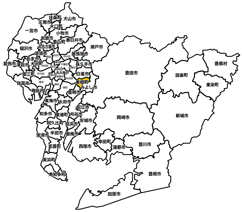 愛知郡東郷町のマンスリーレンタカー