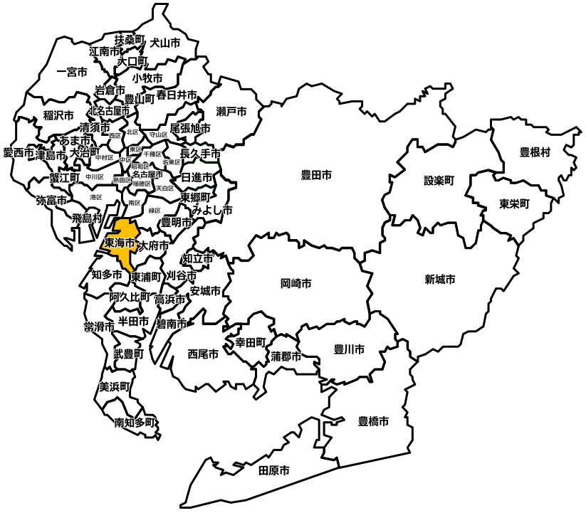 東海市のマンスリーレンタカー