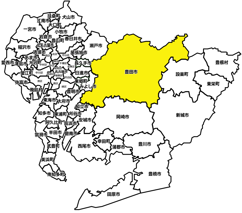 豊田市のマンスリーレンタカー