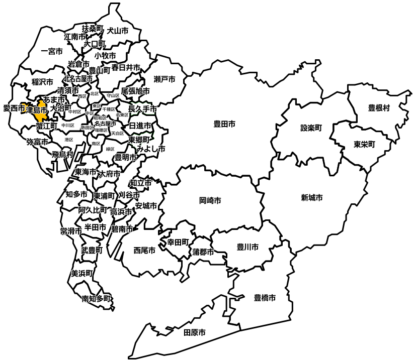 津島市のマンスリーレンタカー