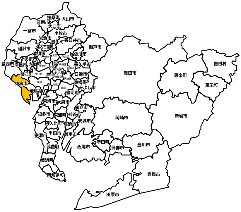 弥富市のマンスリーレンタカー