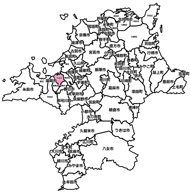 福岡市中央区のマンスリーレンタカー