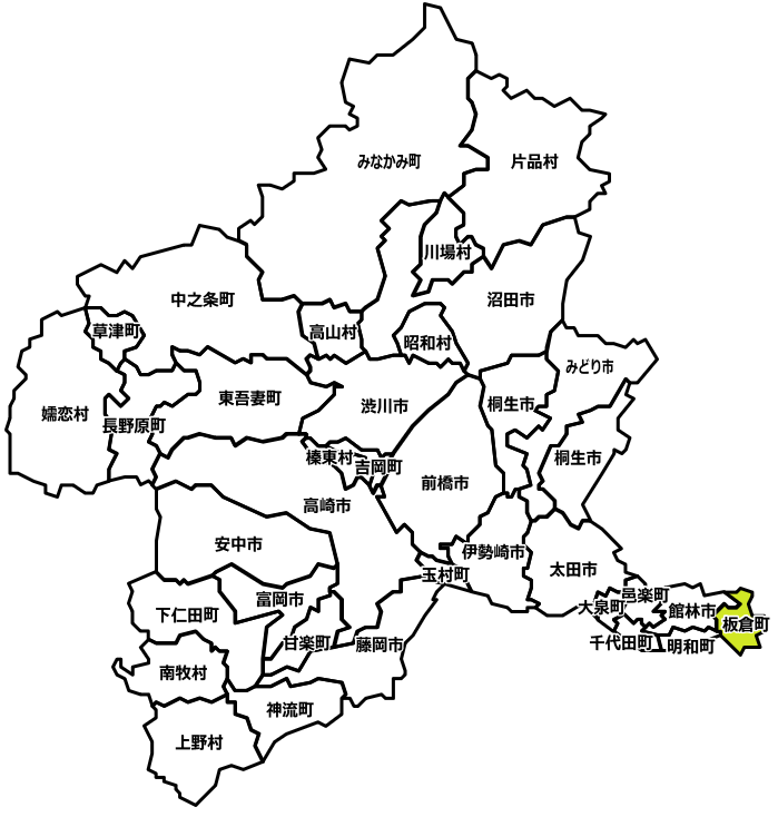 邑楽郡板倉町のマンスリーレンタカー