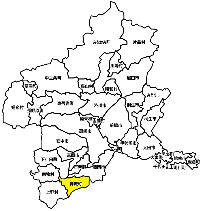 多野郡神流町のマンスリーレンタカー