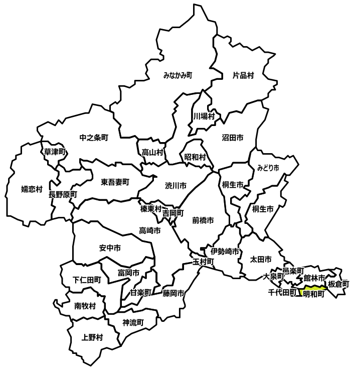 邑楽郡明和町のマンスリーレンタカー