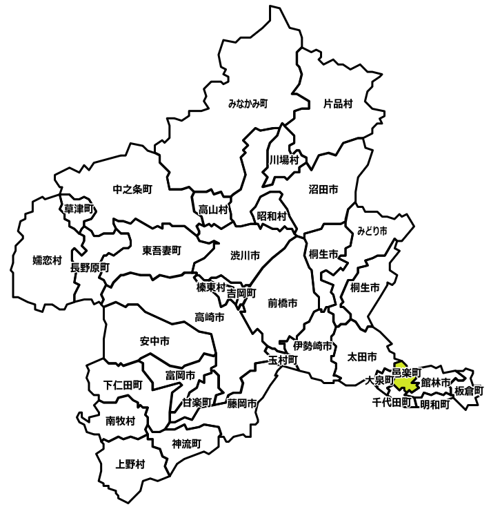 邑楽郡邑楽町のマンスリーレンタカー