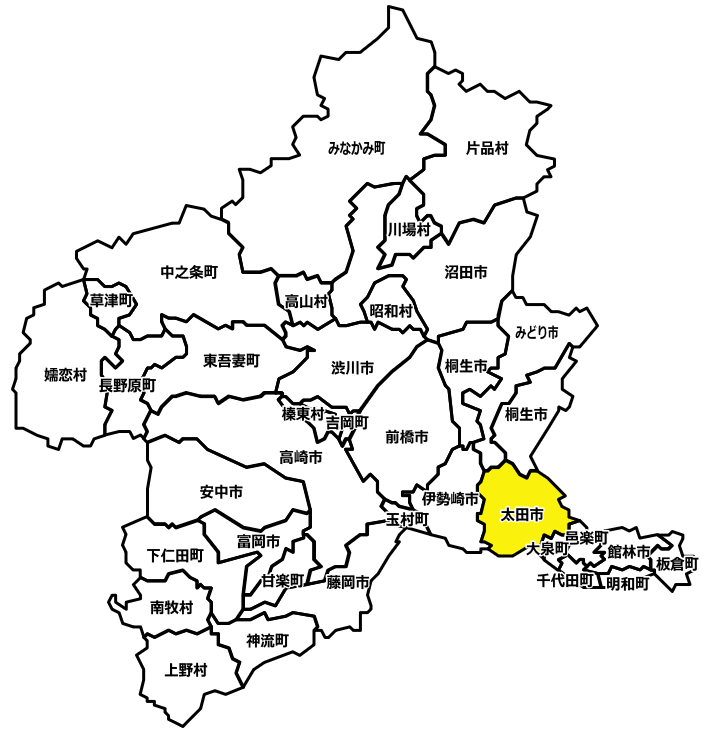 太田市のマンスリーレンタカー