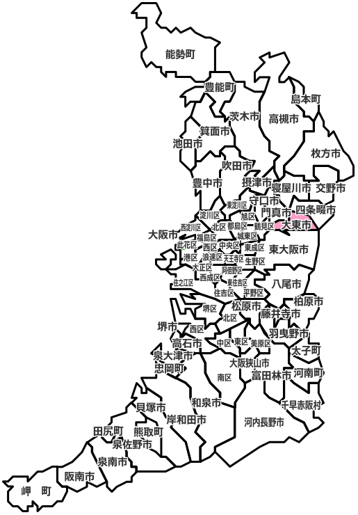 大東市のマンスリーレンタカー
