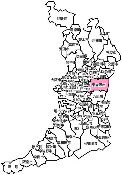 東大阪市のマンスリーレンタカー