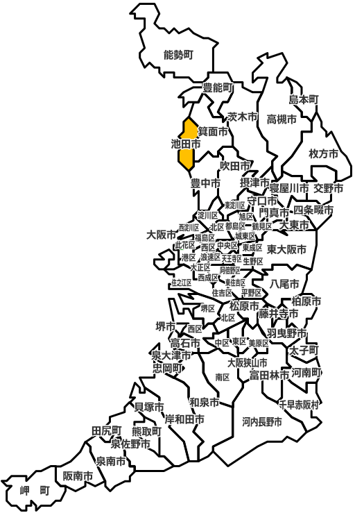 池田市のマンスリーレンタカー