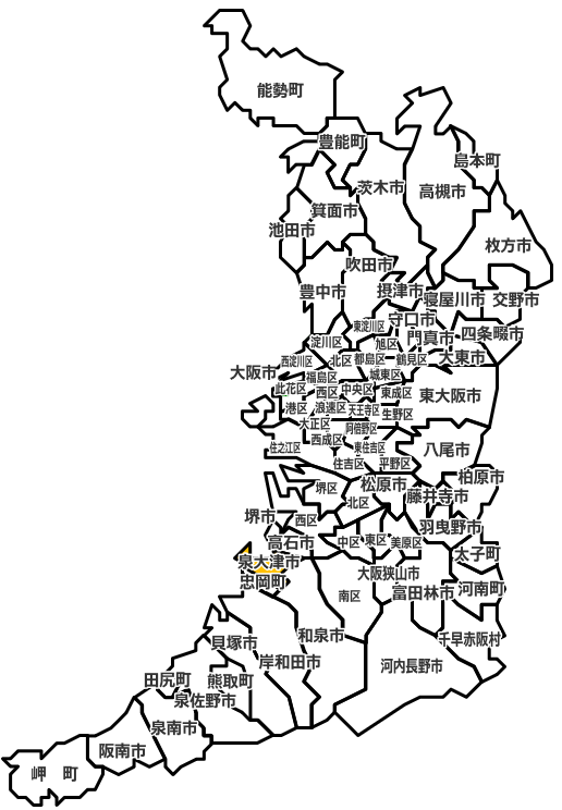 泉大津市のマンスリーレンタカー