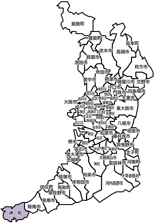 泉南郡岬町のマンスリーレンタカー