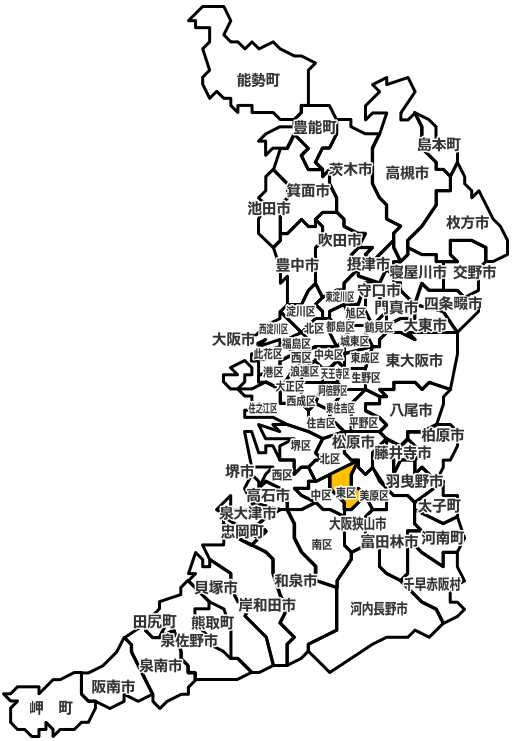 堺市東区のマンスリーレンタカー