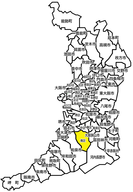 堺市南区のマンスリーレンタカー