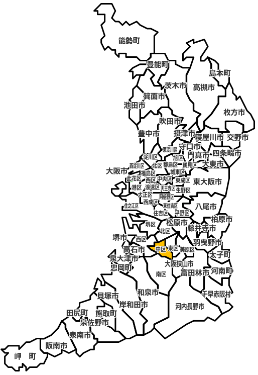 堺市中区のマンスリーレンタカー
