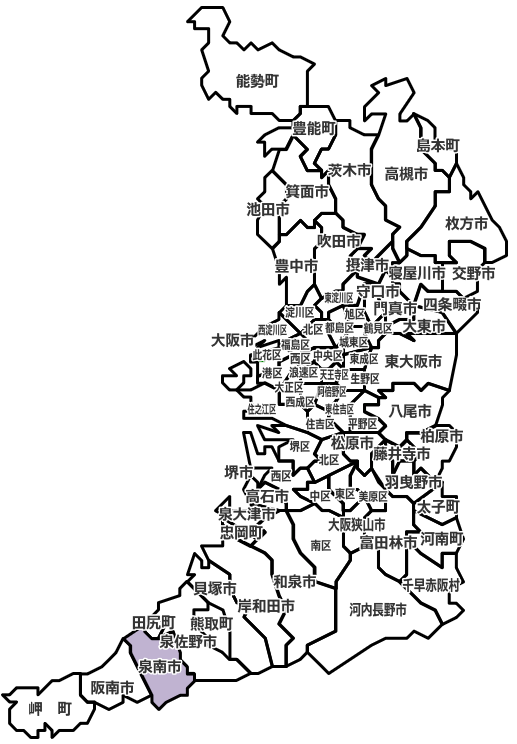 泉南市のマンスリーレンタカー