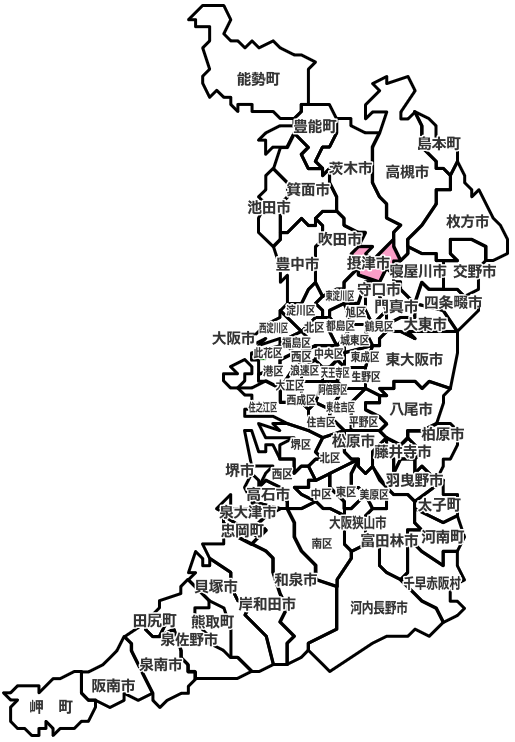 摂津市のマンスリーレンタカー