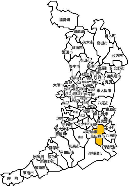 富田林市のマンスリーレンタカー