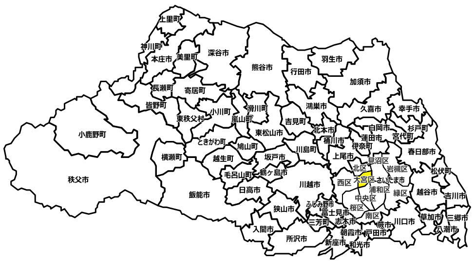 さいたま市大宮区のマンスリーレンタカー