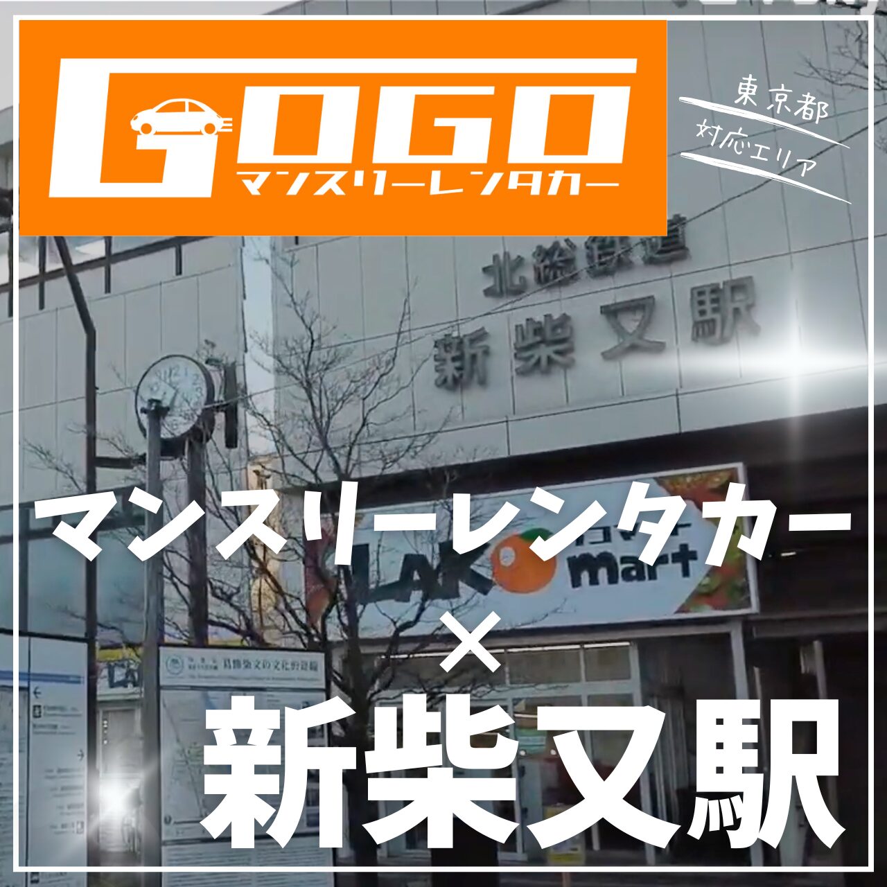 新柴又駅で乗り捨てできるレンタカー