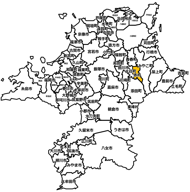 田川郡赤村のマンスリーレンタカー