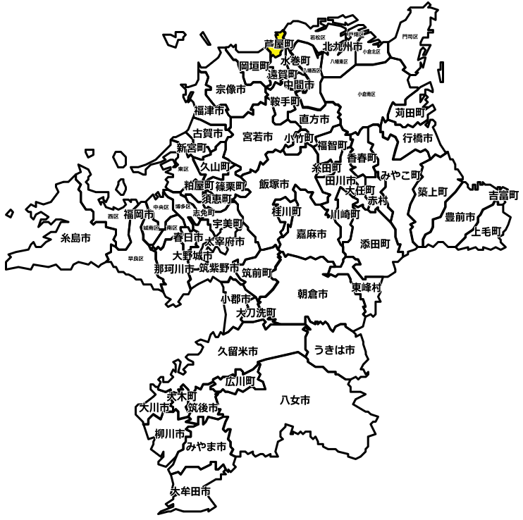 遠賀郡芦屋町のマンスリーレンタカー