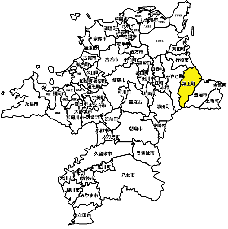 築上郡築上町のマンスリーレンタカー