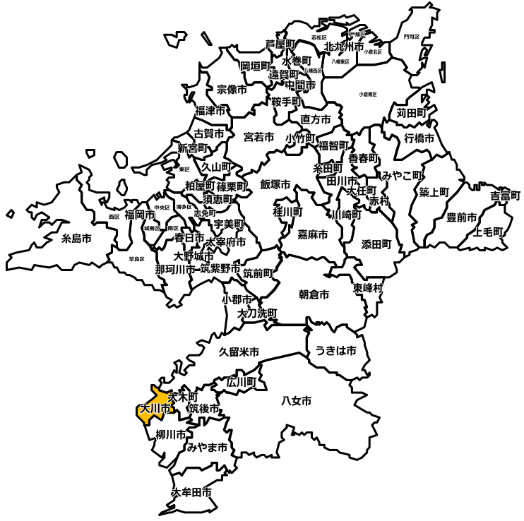 大川市のマンスリーレンタカー