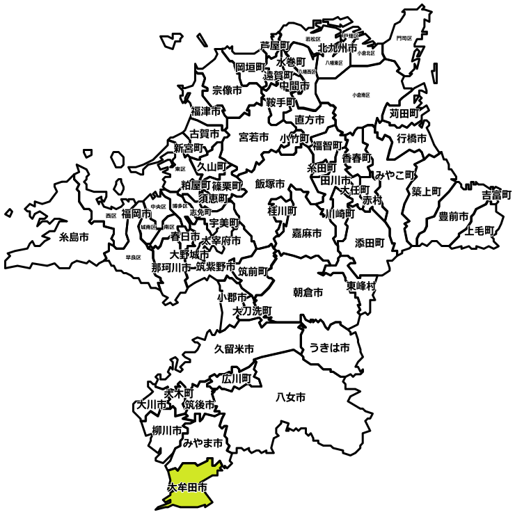 大牟田市のマンスリーレンタカー