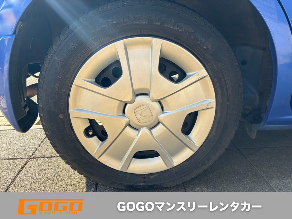 ホンダフィットタイヤ