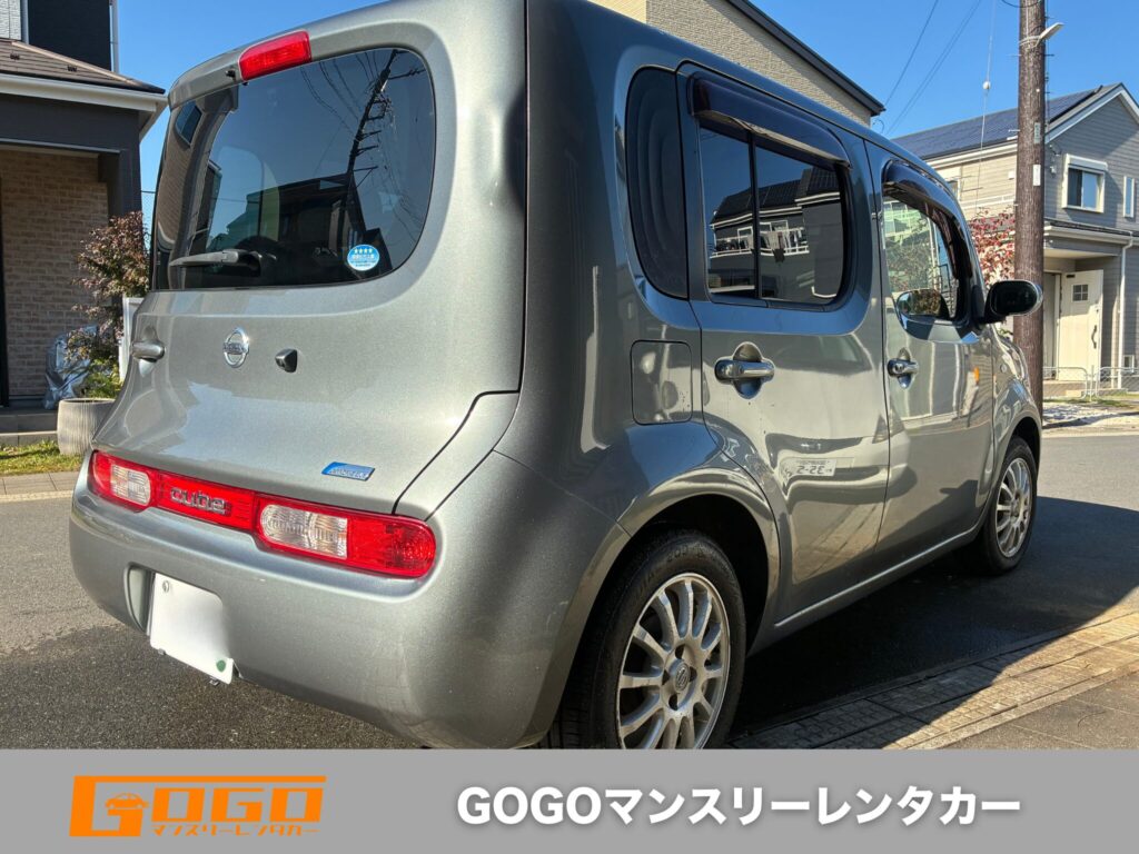 日産 キューブ DBAZ12 外観 右後ろ