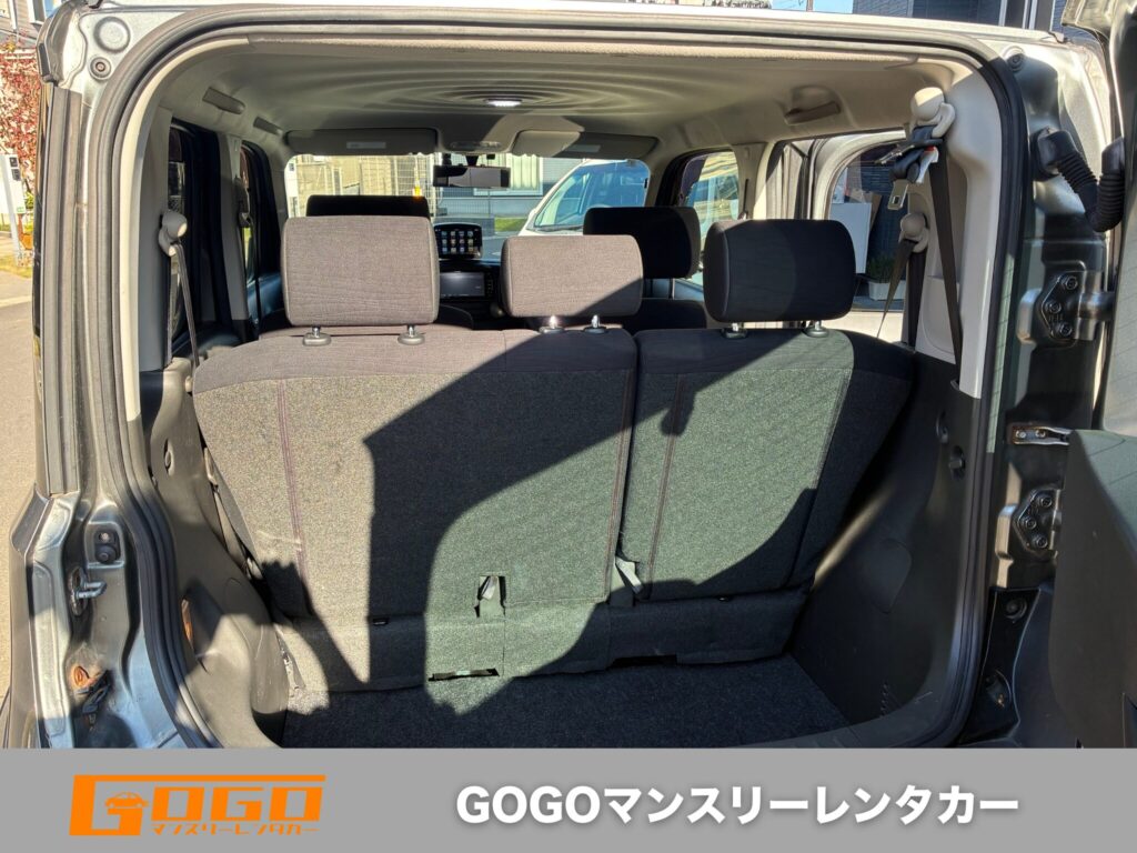 日産 キューブ DBAZ12 トランク