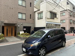 2026年1月28日 東京都港区で社用車利用の法人様へフリードを宅配納車