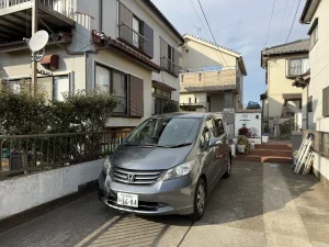 2月6日 千葉県白井市で故障時の代車利用のお客様へホンダ フリードを宅配納車
