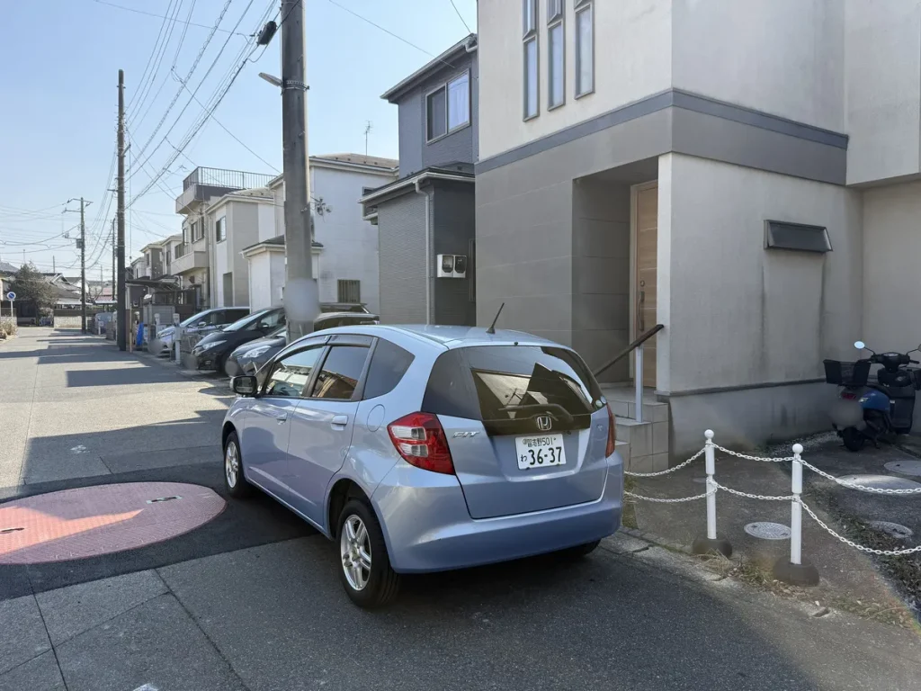 2026年2月15日 千葉県市川市本北方で故障代車のお客様へホンダ フィットを宅配納車