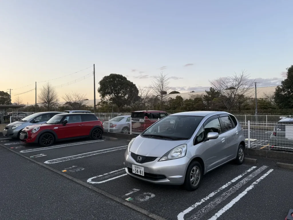 ALT: 2026年2月28日 千葉県習志野市秋津で納車待ちのお客様へホンダ フィットを宅配納車