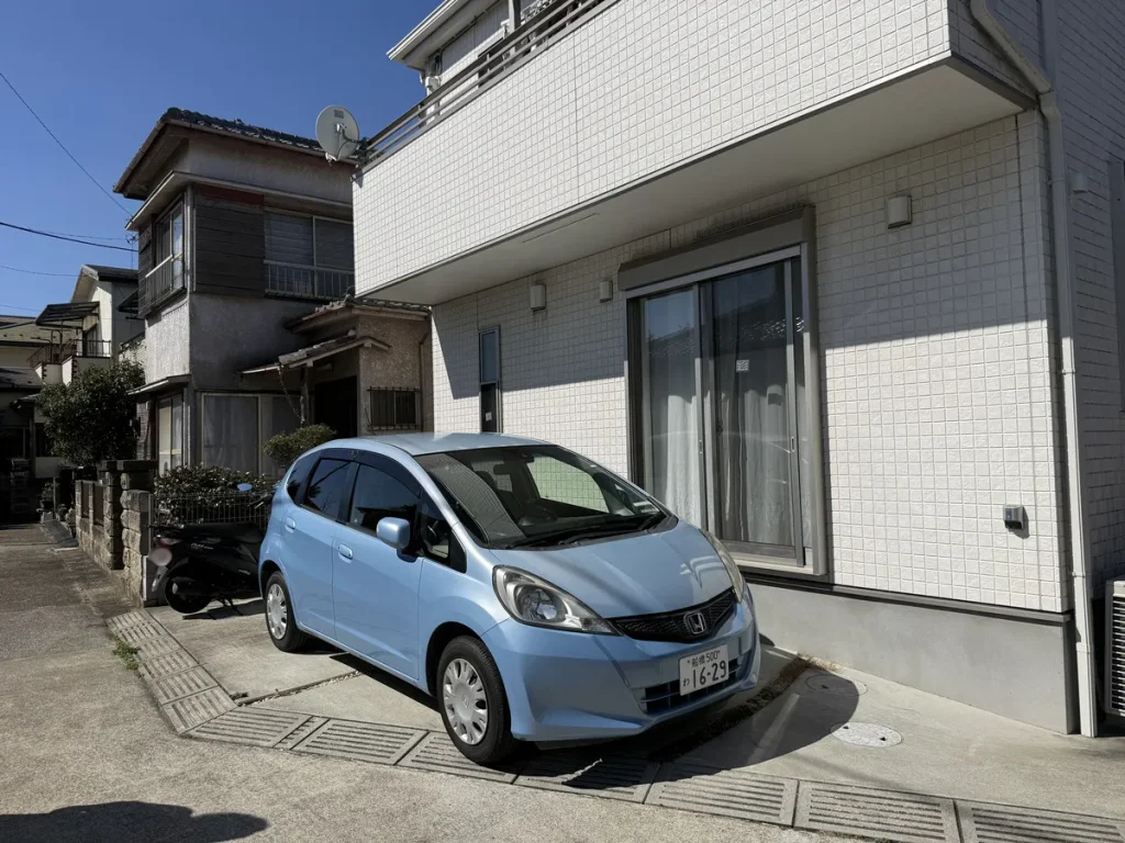 2026年3月8日 千葉県市川市曽谷で故障代車のお客様へホンダ フィットを宅配納車