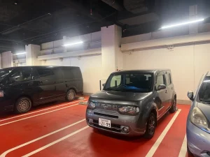 2026年3月8日 神奈川県横浜市中区新港で出張のお客様へ日産 キューブを宅配納車