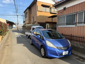 2026年3月9日 埼玉県上尾市南で納車待ちのお客様へホンダ フィットを宅配納車