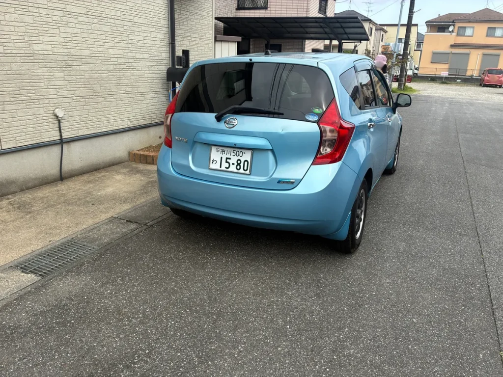 2026年4月13日 松戸市五香で故障代車のお客様へ日産 ノートを宅配納車