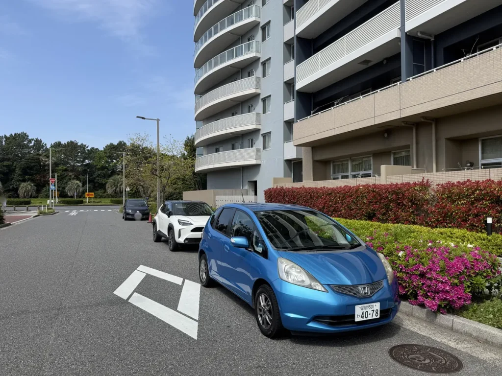 2026年4月20日 千葉県千葉市美浜区打瀬で故障代車のお客様へホンダ フィットを宅配納車