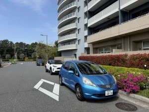 2026年4月20日 千葉県千葉市美浜区打瀬で故障代車のお客様へホンダ フィットを宅配納車
