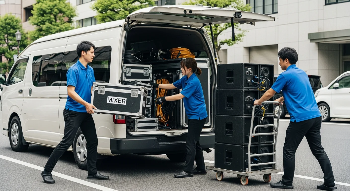 イベント会社での法人レンタカー活用