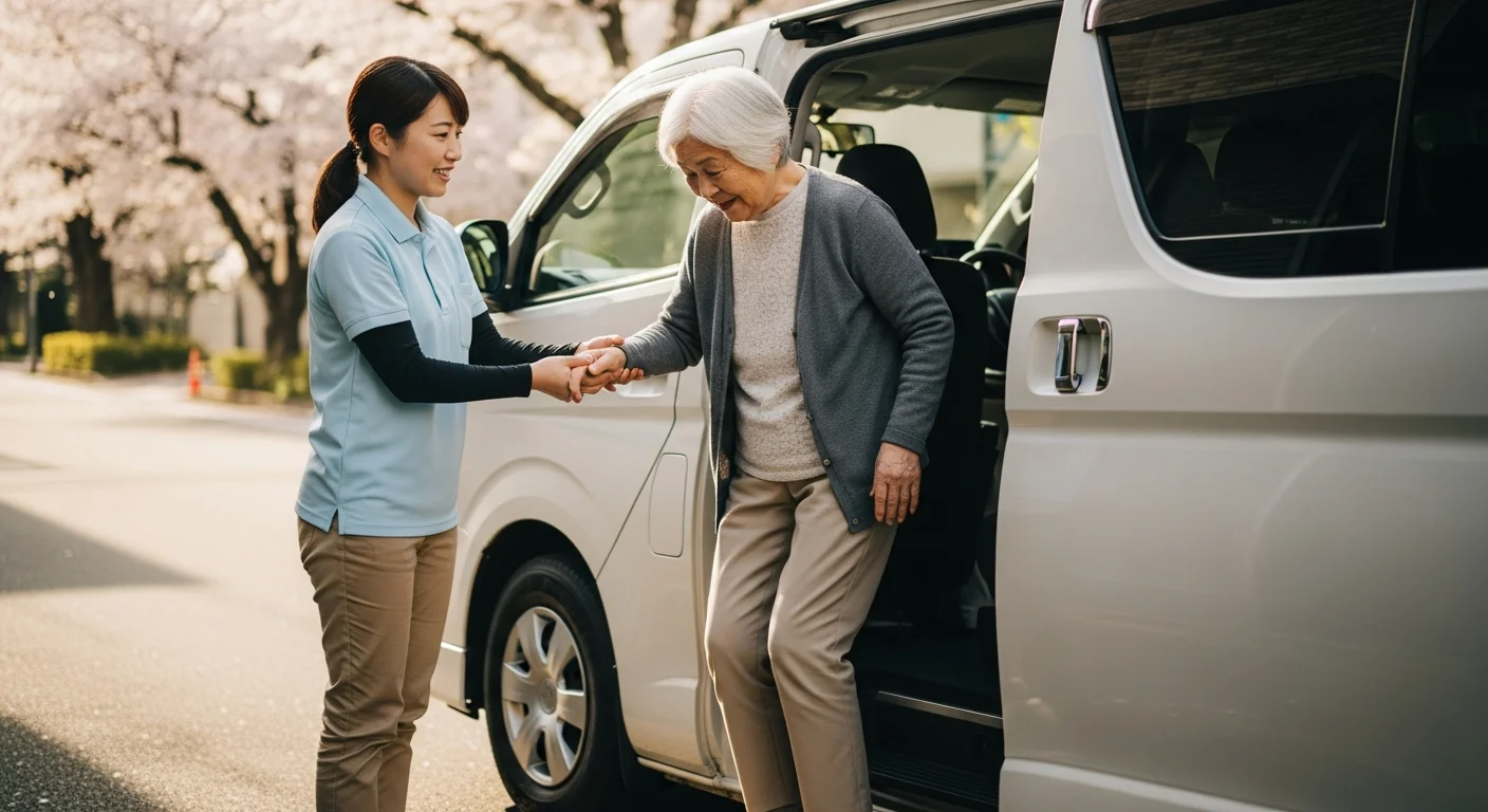 介護・福祉施設での法人レンタカー活用