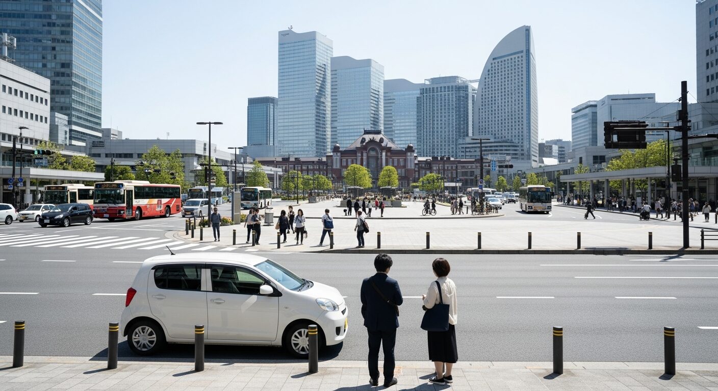 横浜駅 レンタカー受け渡し