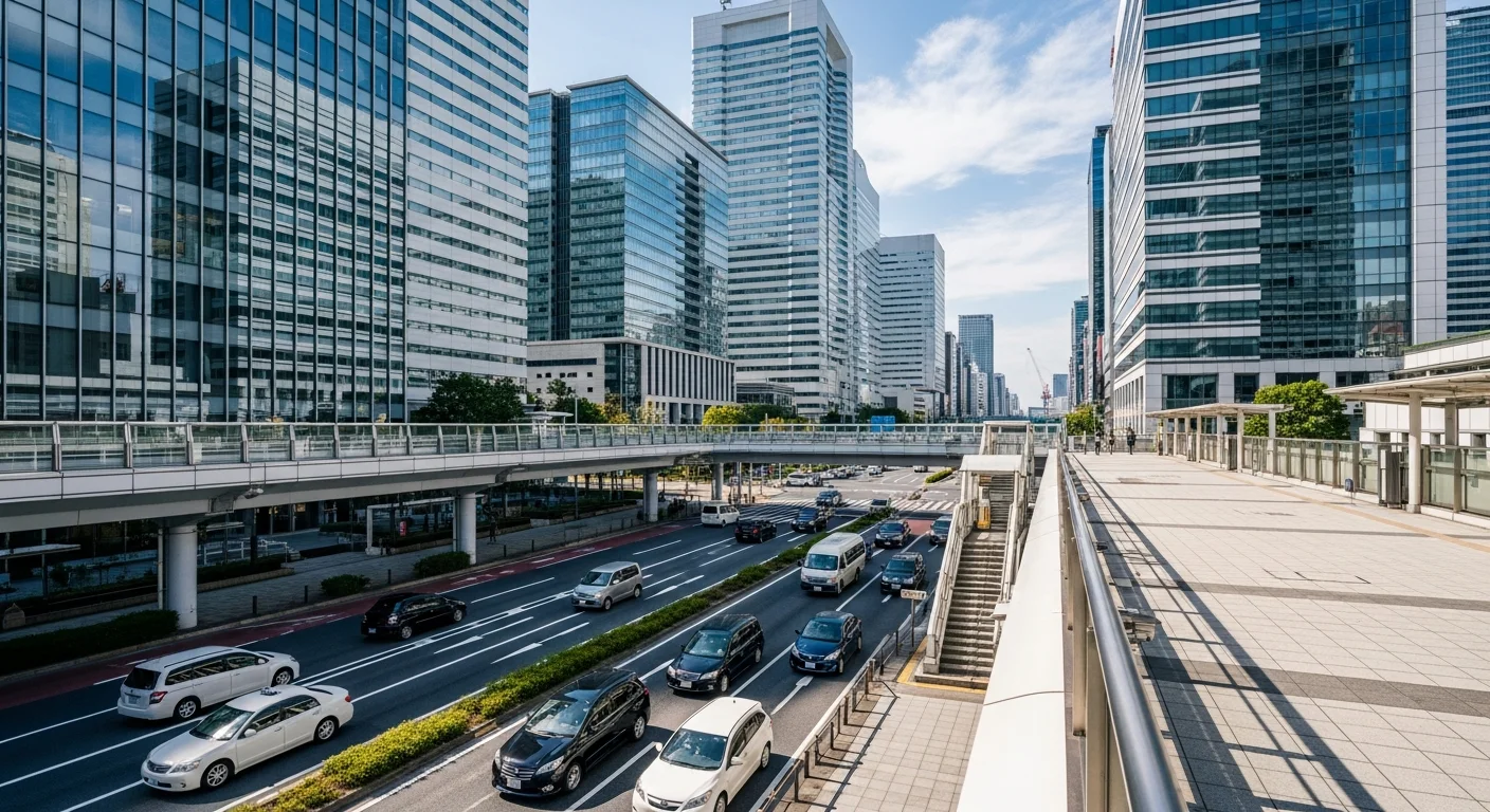 横浜駅・みなとみらい周辺の街並み